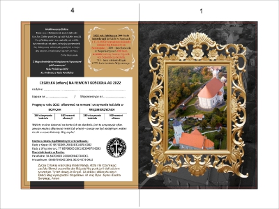 Folder i wystawa jubileuszowa 200-lecia kościoła w Kopicach i 400-lecia kościoła w Więcmierzycach_7